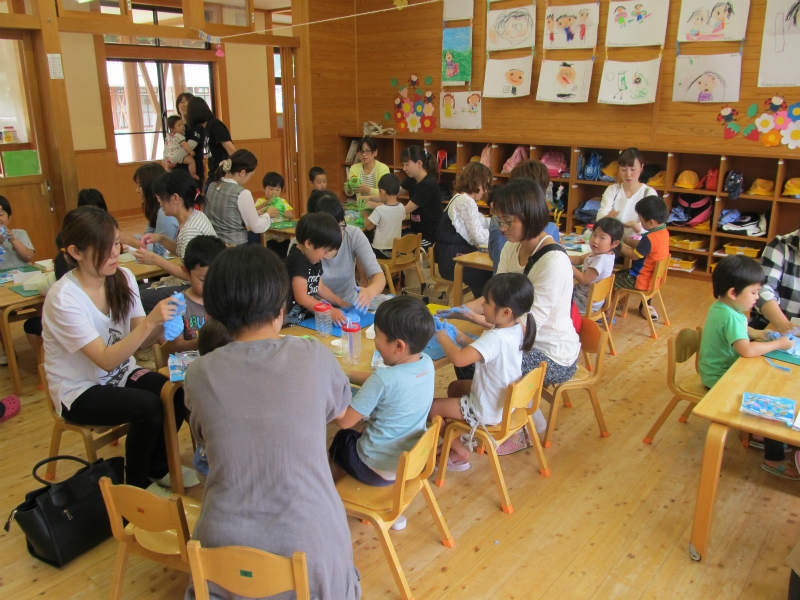 みなみこども園 旧萩原南保育園 園の様子